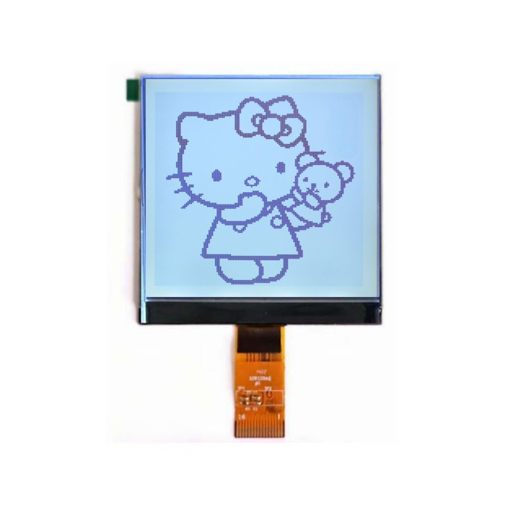 EDM128128-22/Dot matrix display/SPI interface or Parallel LCD/COG LCD module