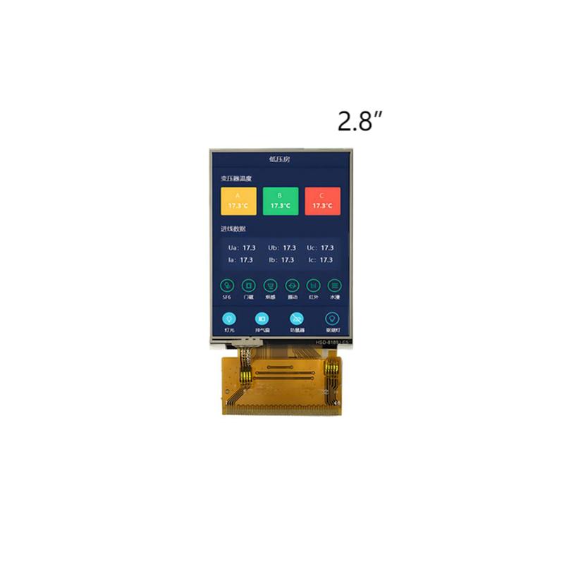 2.8 inch TFT display/Resolution 240*320/IPS TFT/ interface MCU/SPI /small TFT Display