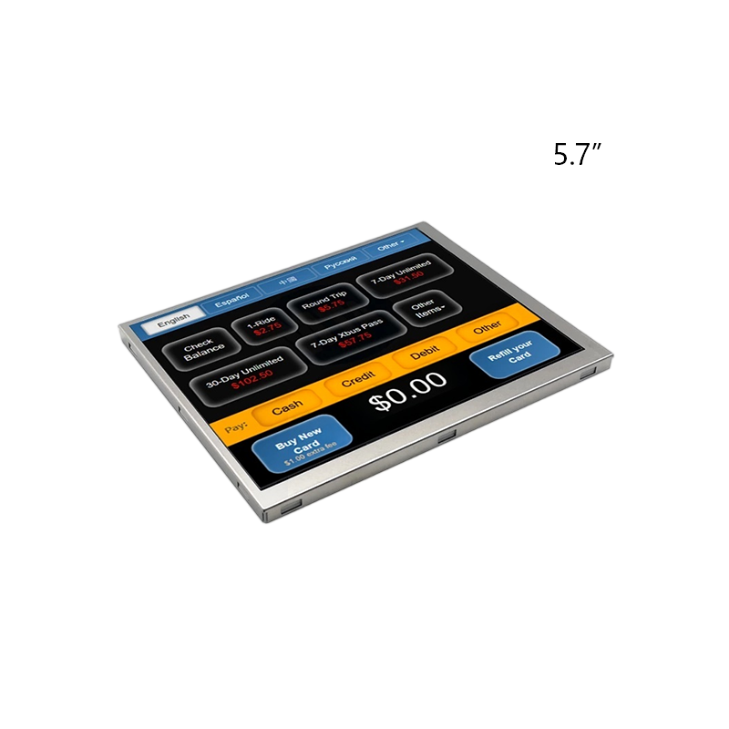 5.7inch TFT display / Resolution 640×480 / Small TFT / Interface RGB666 IPS / IPS TFT