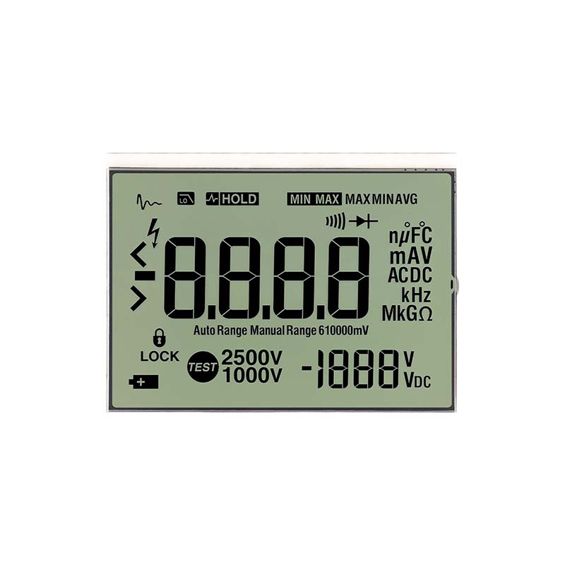 Ultra-Wide Temperature Segment LCD: High-Durability LCD / High-Temperature LCD / Ultra-Low Temperature LCD / Custom LCD / Outdoor LCD / Segment LCD